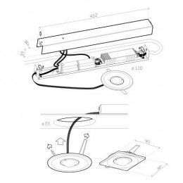 RINO M1 101 NM ST Светильник аварийный светодиодный TM Technologie