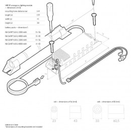Блок аварийного питания VIP ST2 136 TM Technologie
