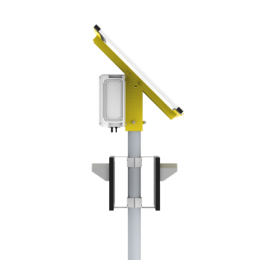 Солнечно-сетевой двусторонний светофор Т.7.1 200мм HN 26/65