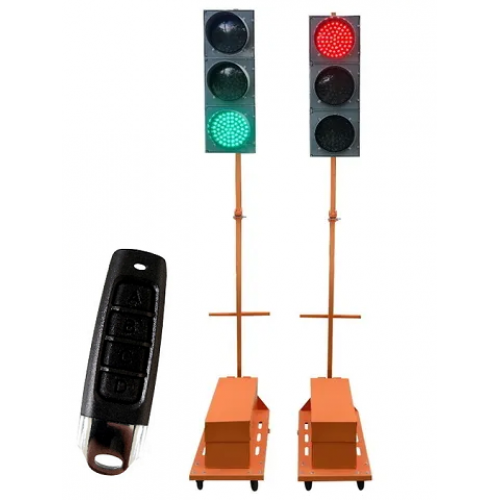 Мобильный светофор Т.1.1 с радиоуправлением
