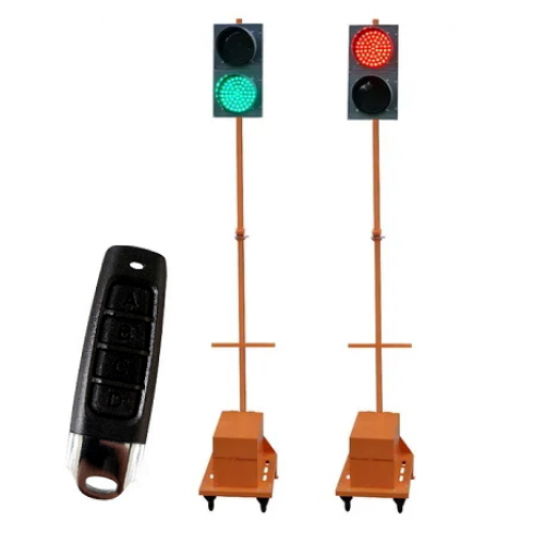 Мобильный светофор Т.8.1 с радиоуправлением