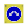 СДЗ 4.2.3-700 12В Светодиодный дорожный знак