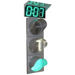 Табло обратного отсчета времени ТОО-3КЛ(RG) трехразрядное (сид- Красный / Зеленый)
