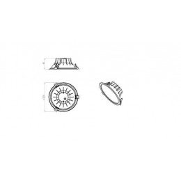 Светодиодный светильник ДВО 05-22-50-Д