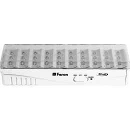 EL15 Светильник аккумуляторный, 30 LED DC, белый
