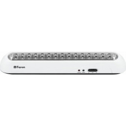 EL20 Светильник аккумуляторный, 30 LED AC/DC, белый