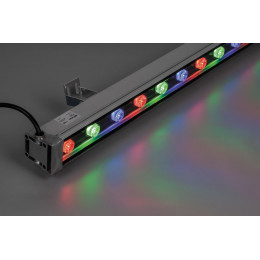 Светодиодный линейный прожектор LL-889 18W RGB 85-265V IP65
