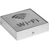 EL51 Светильник аккумуляторный, 1 LED/1W 230V, AC "Wi-fi" синий 110*110*20 mm, серебристый