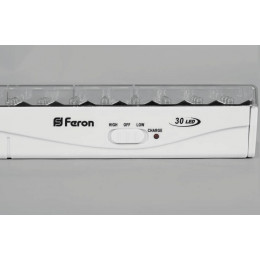 EL15 Светильник аккумуляторный, 30 LED DC, белый