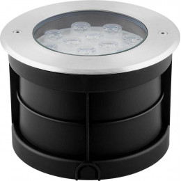 Светодиодный светильник тротуарный (грунтовый) SP4114 12W зеленый 230V IP67