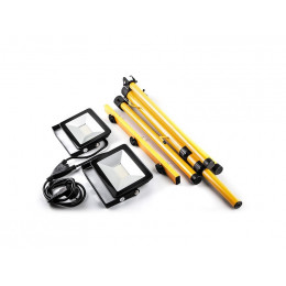 LL-504 Прожектор на штативе , 2*70W 6400К