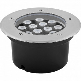 Светодиодный светильник тротуарный (грунтовый) SP4114 12W 6400K 230V IP67