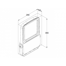 XLD-AL60-WHS-220-01 Архитектурный светодиодный прожектор