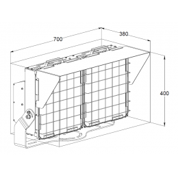 XLD-FL1000-220 Светодиодный прожектор