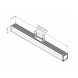 XLD-Wline100-120-WHS Промышленный линейный светильник