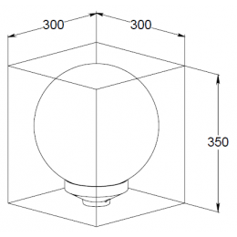 XLD-PL30S-25-220 Парковый светодиодный светильник