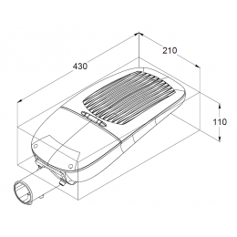 XLD-ДКУ04-48-220 Уличный светодиодный светильник