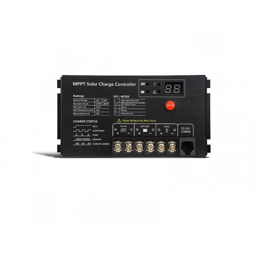 Контроллер заряда SRNE SR-MT2410 MPPT 12/24В 10А