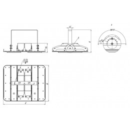 LE-СБУ-32-150-9667-67Х Промышленный светодиодный светильник