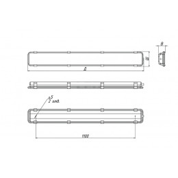 LE-ССП-53-063-10528-65Х Промышленный светодиодный светильник
