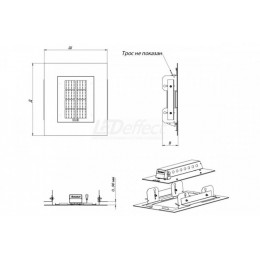 LE-СВП-32-100-1901-67Х Светодиодный светильник для АЗС