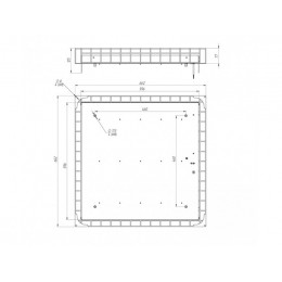 LE-СПО-03-053-9515-40Д Светодиодный накладной светильник