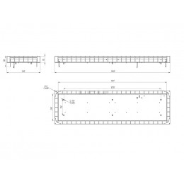 LE-СПО-03-038-9514-40Д Светодиодный накладной светильник