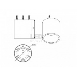 LE-СПО-16-012-8855-44Д Светодиодный светильник ДАУНЛАЙТ МИНИ ССО