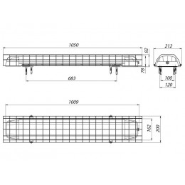 LE-ССП-15-038-7087-65Д Промышленный светодиодный светильник серии ТИТАН