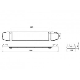 Низковольтный светильник ТИТАН LV 28 Вт