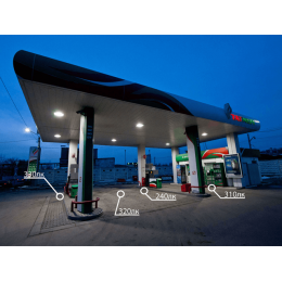 LE-СВП-32-075-1900-67Х Светодиодный светильник для АЗС