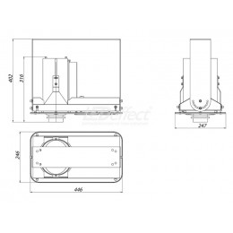 LE-СБУ-32-290-5927-67Х Уличный светильник для проекции