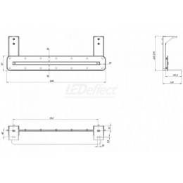 LE-СБУ-40-016-1735-67Х Архитектурный светодиодный светильник ОПТИМА МОСТ