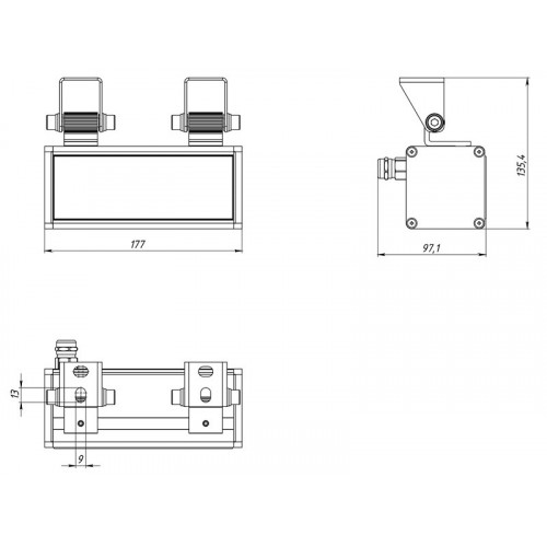 LE-СБУ-75-015-7346-67Т Архитектурный светодиодный светильник