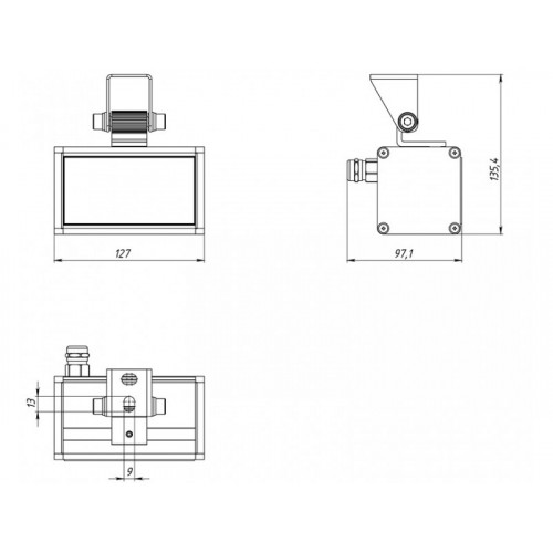LE-СБУ-75-010-7340-67Т Архитектурный светодиодный светильник