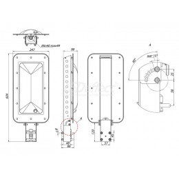 LE-СКУ-32-125-6469-67Х Уличный светодиодный светильник