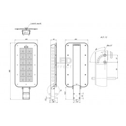 LE-СКУ-32-150-1666-67Х Уличный светодиодный светильник