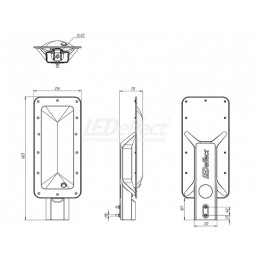LE-СКУ-32-150-7166-67Х Уличный светодиодный светильник