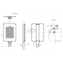 LE-СКУ-32-200-1667-67Х Уличный светодиодный светильник