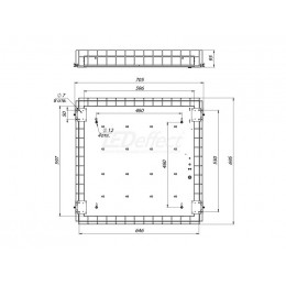 LE-СПО-03-033-2214-20Т Светодиодный накладной светильник