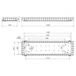LE-СПО-03-033-2224-20Х Светодиодный накладной светильник