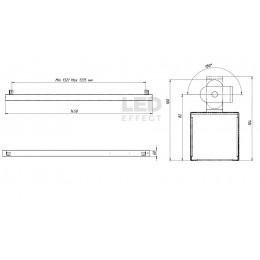 LE-ССО-43-045-4225-20Т Линейный светодиодный светильник СПЛИН