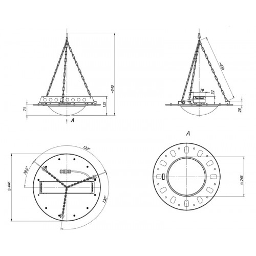 LE-ССП-32-100-1213-67Д Промышленный светодиодный светильник