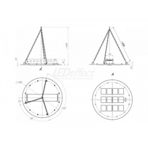 LE-ССП-32-150-2906-67Х Промышленный светодиодный светильник