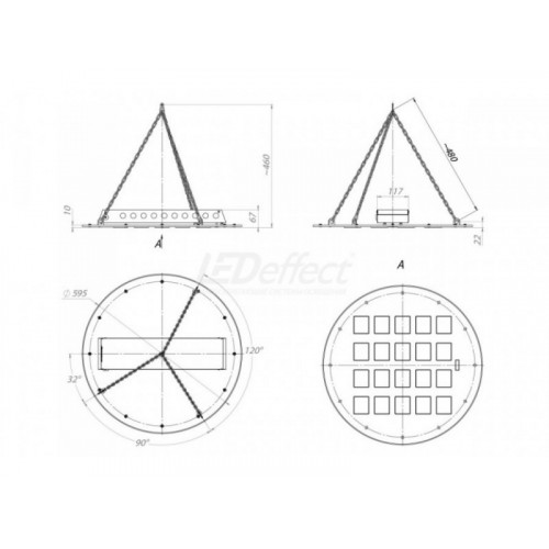 LE-ССП-32-300-2909-67Х Промышленный светодиодный светильник