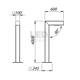 LE-СТУ-51-025-3463-65Д Парковый светильники серии БУК СТУ
