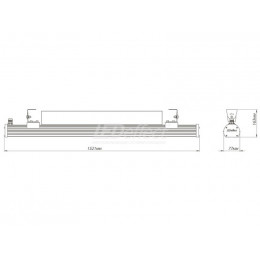 СТРУНА СПП 60Вт-STABILAR Аварийный промышленный светильник