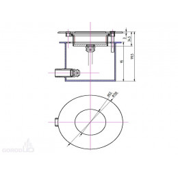 LP GB 100/3/5 AISI 304 Подводный светодиодный светильник