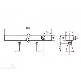 LP GLB 1000/24/32 Подводный светодиодный светильник