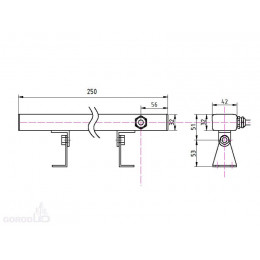 LP GLB 250/6/8 Подводный светодиодный светильник